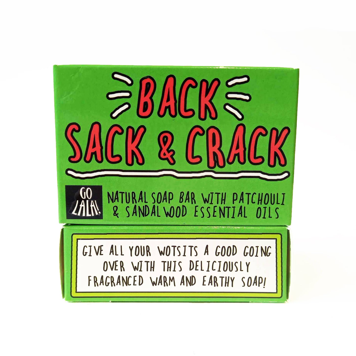 Back, Sack & Crack Soap Sandalwood & Patchouli