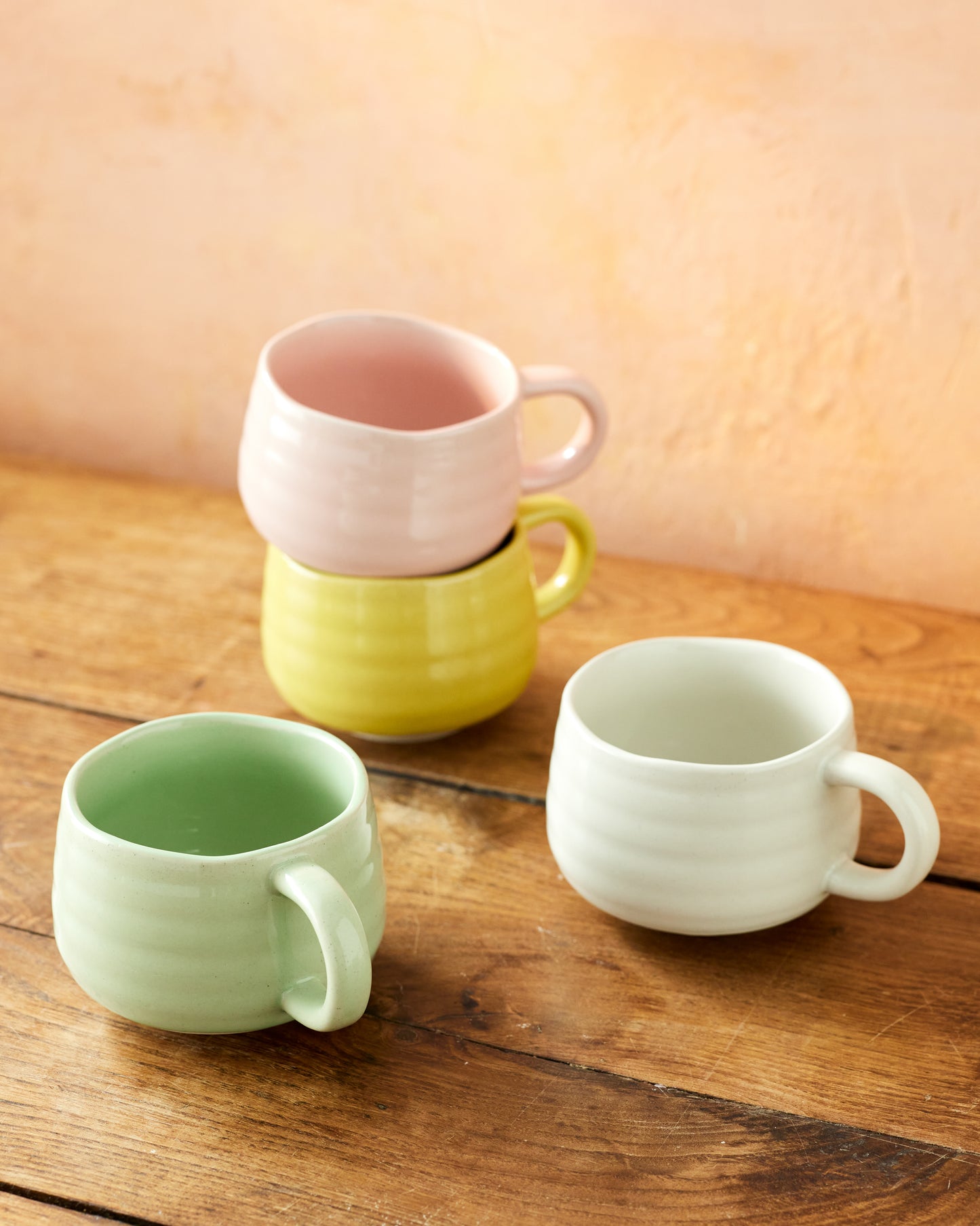 Jamie Oliver Big Love Stoneware 375ml Cosy Cuppa Mug Yellow