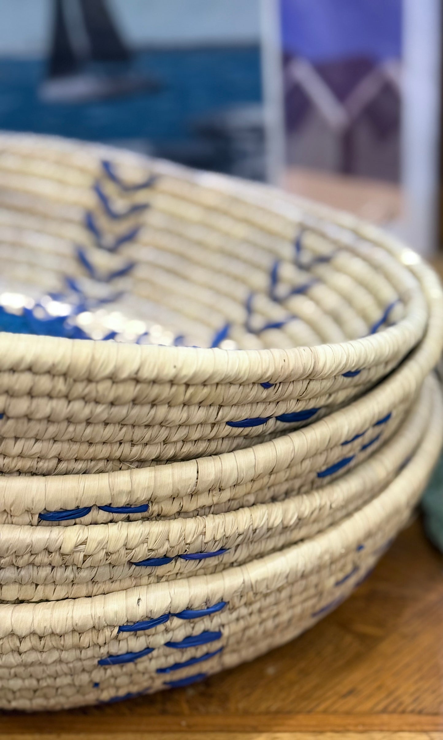 Palm bread basket