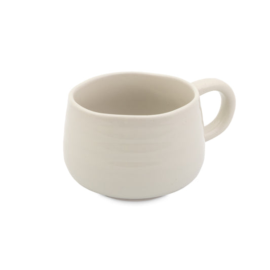 Jamie Oliver Big Love Stoneware 375ml Cosy Cuppa Mug White