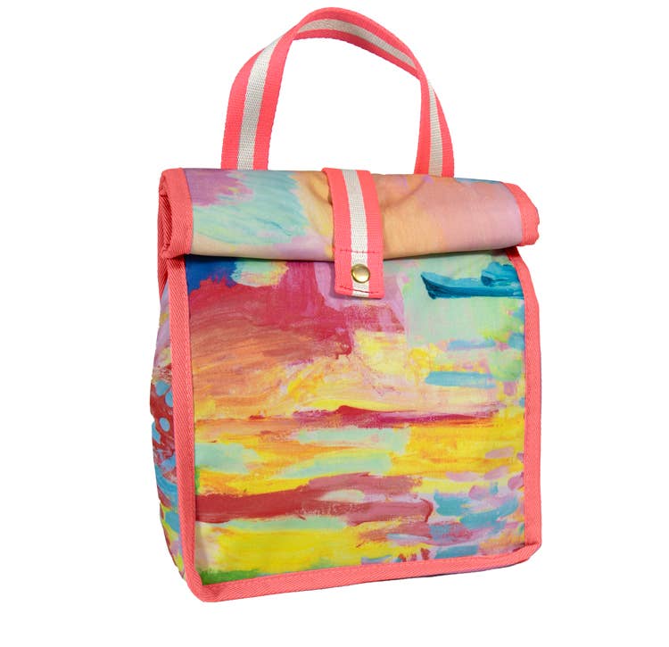 Arthouse Unlimited-Insulated Lunch Bag - SUGAR COLOUR