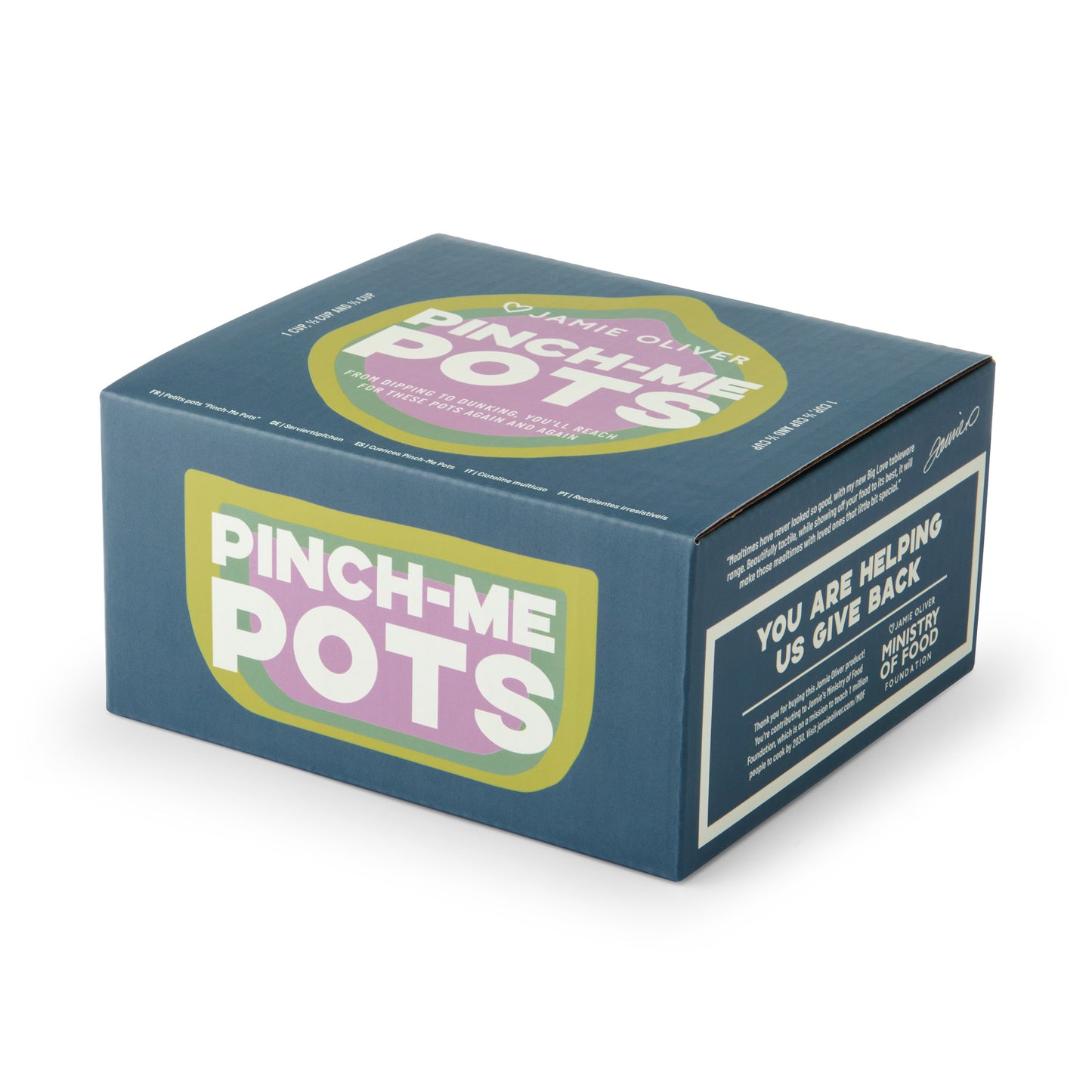 Jamie Oliver Big Love Stoneware Pinch-Me Pots