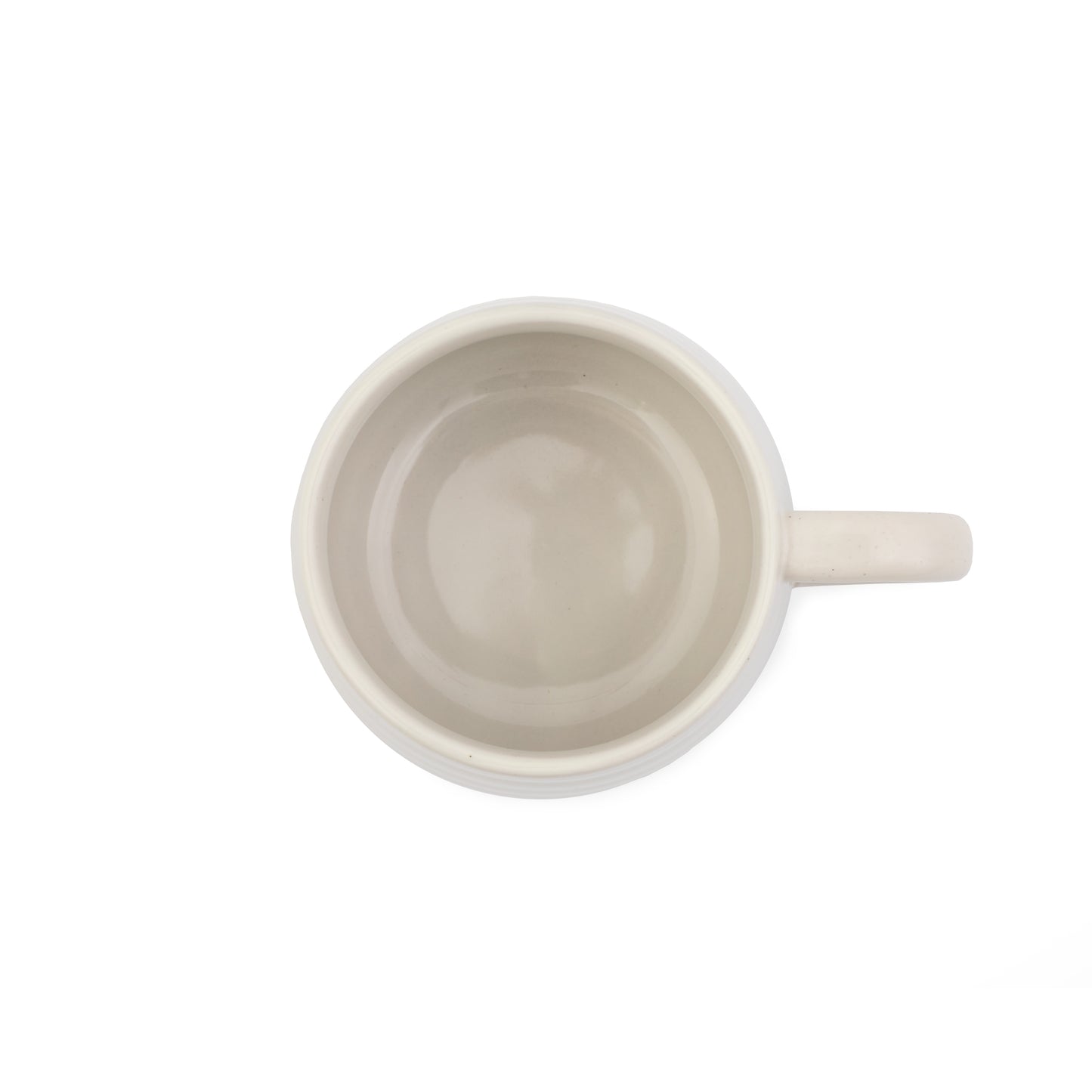 Jamie Oliver Big Love Stoneware 375ml Cosy Cuppa Mug White