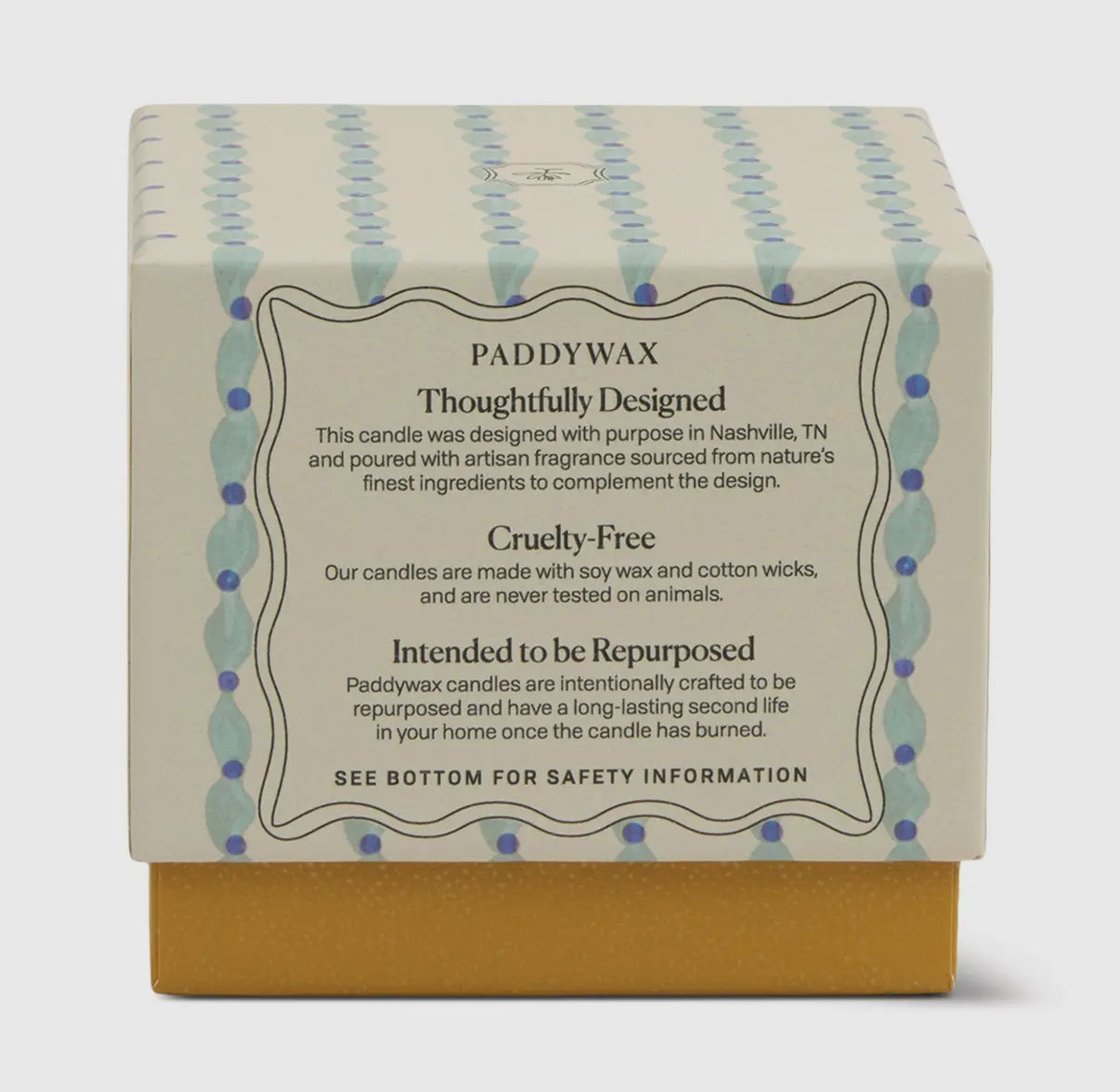 Paddywax Tulip Glass Candle - Wisteria & Willow