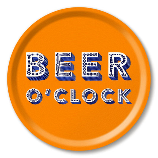 ‘Beer o’clock’ Tray