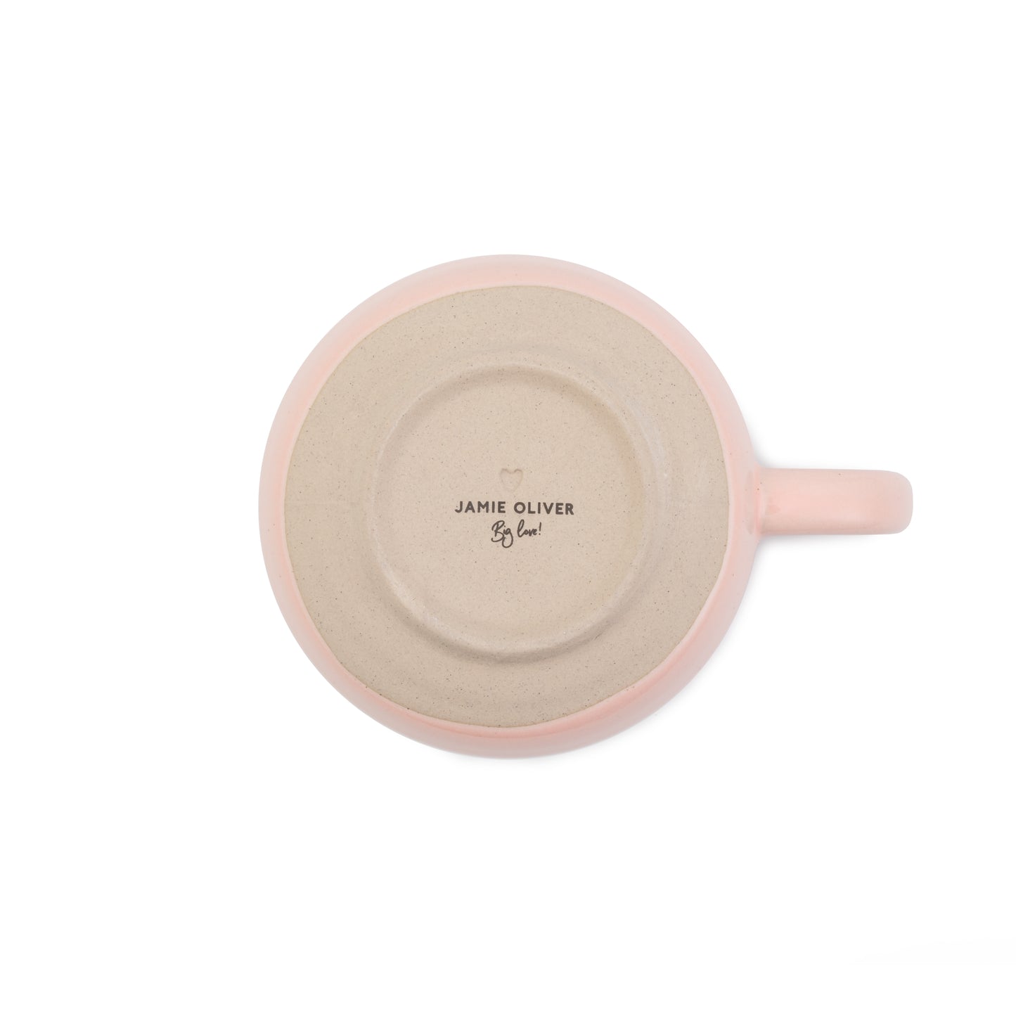 Jamie Oliver Big Love Stoneware 375ml Cosy Cuppa Mug Pink