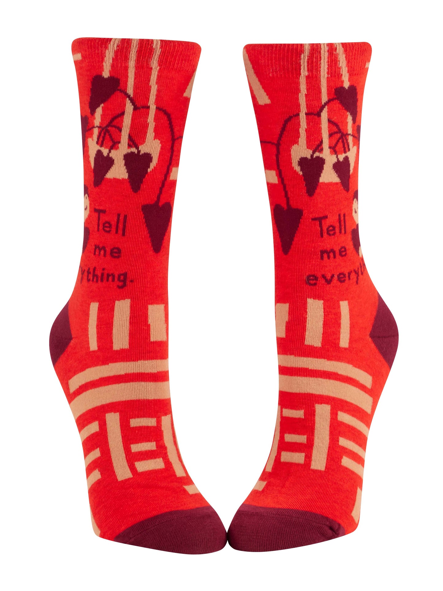 Tell Me Women’s Crew Socks