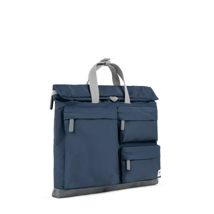 Roka London ‘Blackfriars M’ Midnight Recycled Nylon (Large)