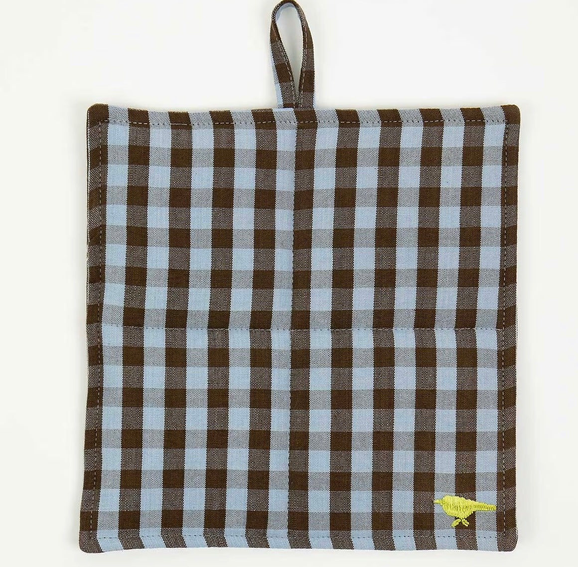 Maria pot holder blue