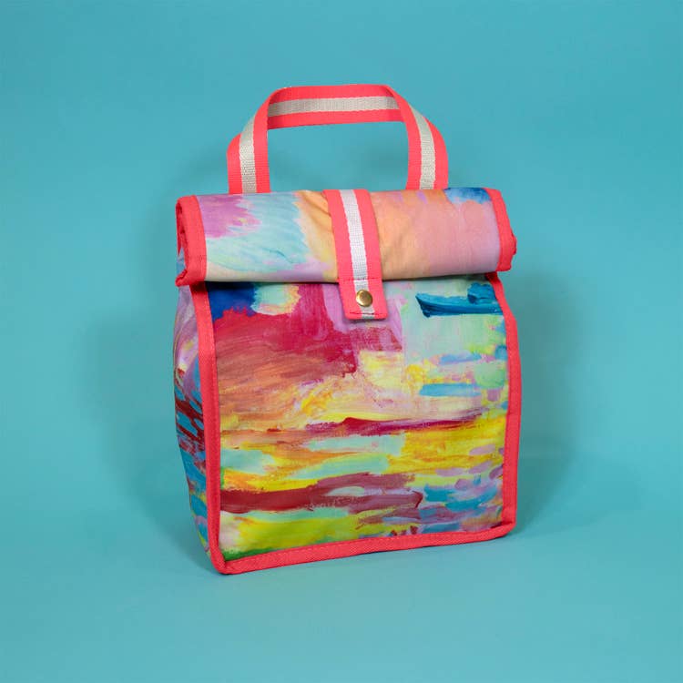 Arthouse Unlimited-Insulated Lunch Bag - SUGAR COLOUR