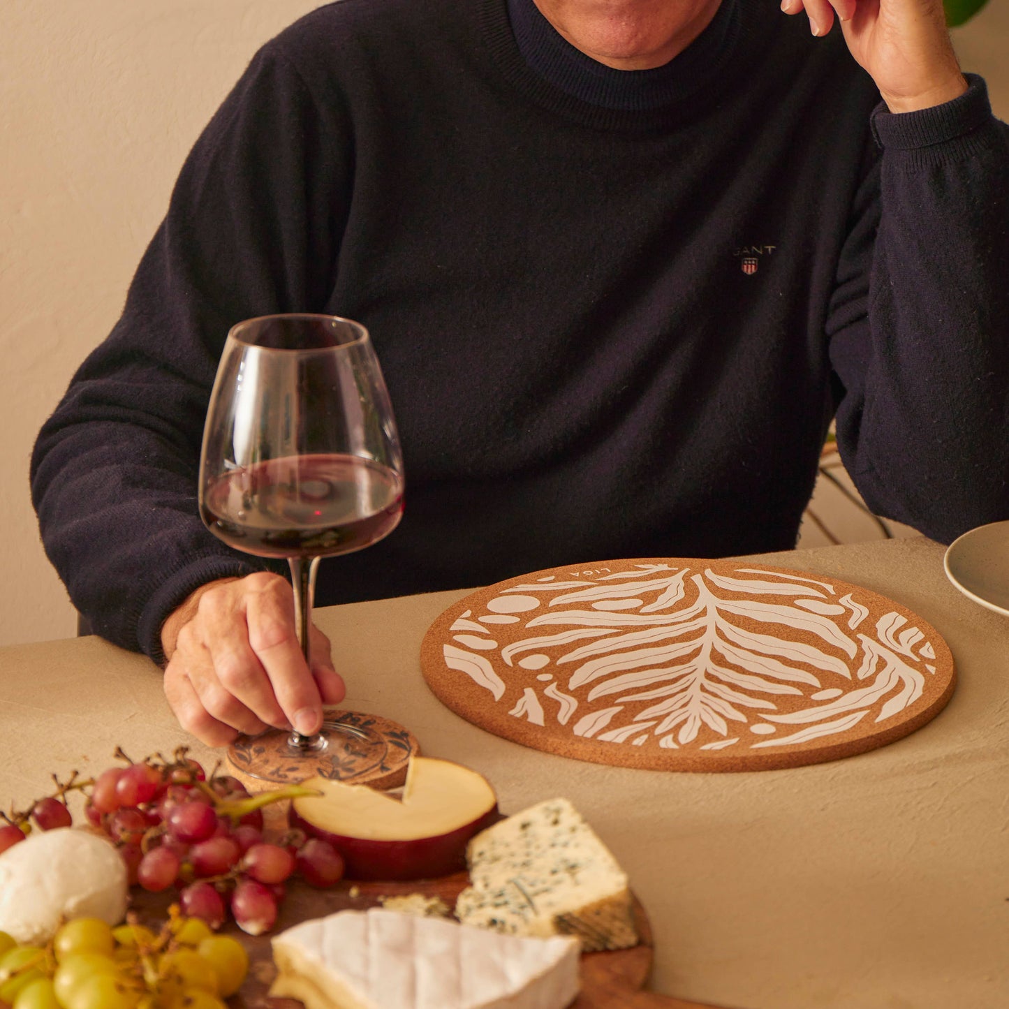 Cork Placemat 30cm - Phytophilia S/4