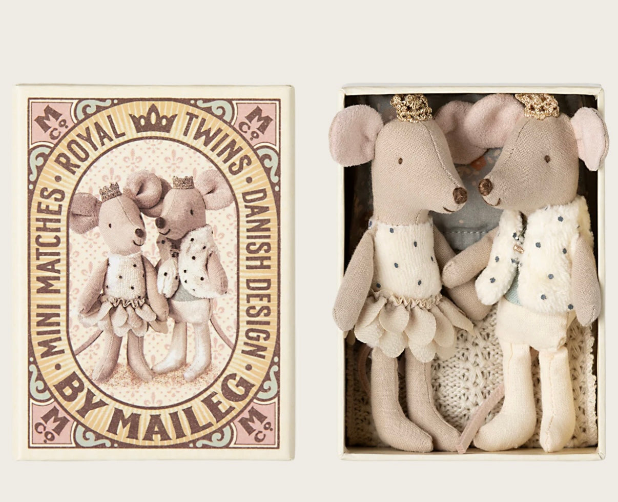 Royal mice twins by Maileg