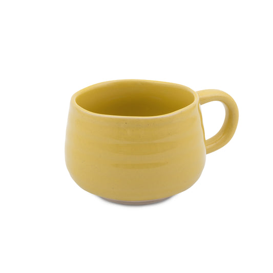Jamie Oliver Big Love Stoneware 375ml Cosy Cuppa Mug Yellow