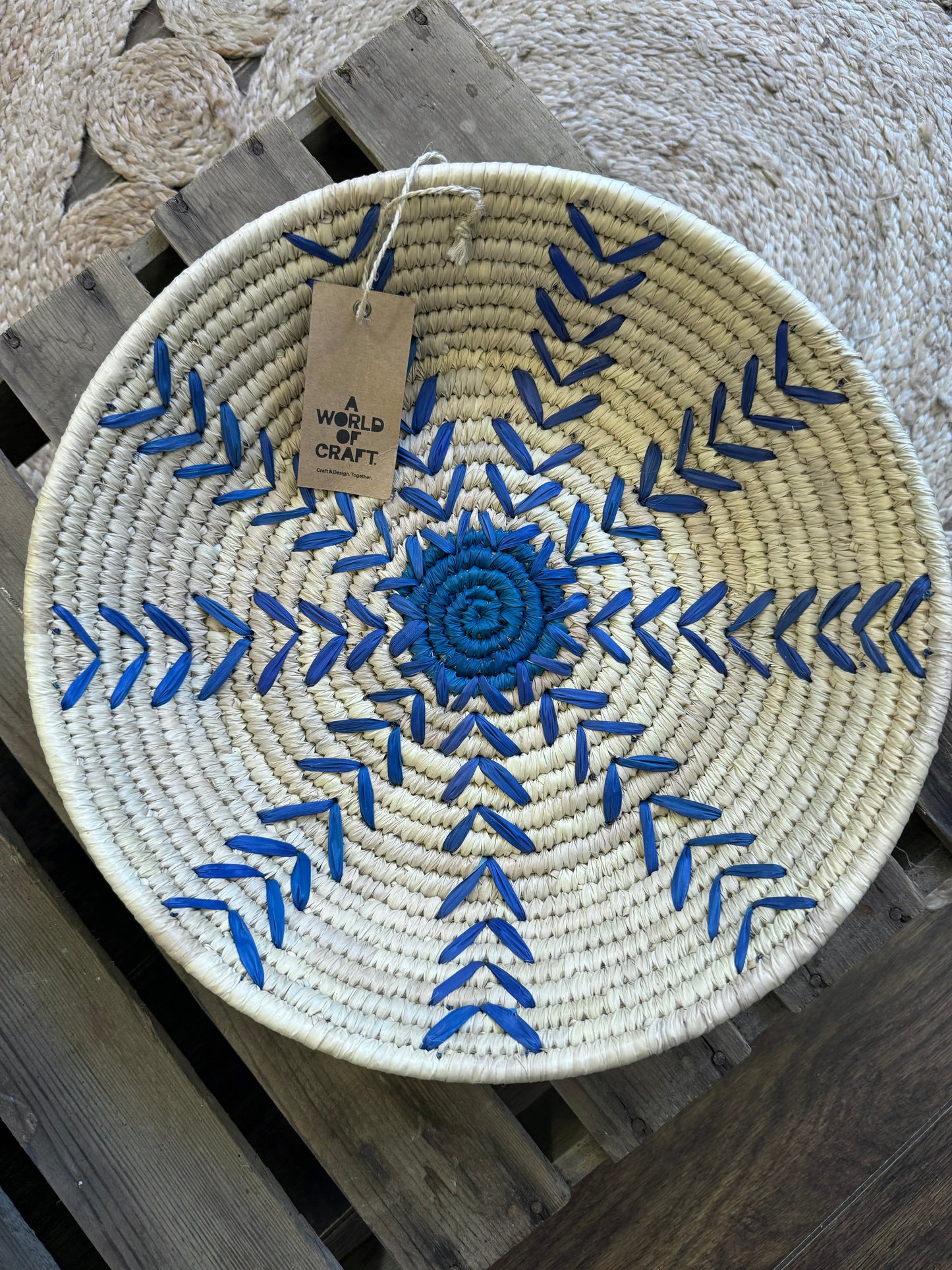 Palm bread basket