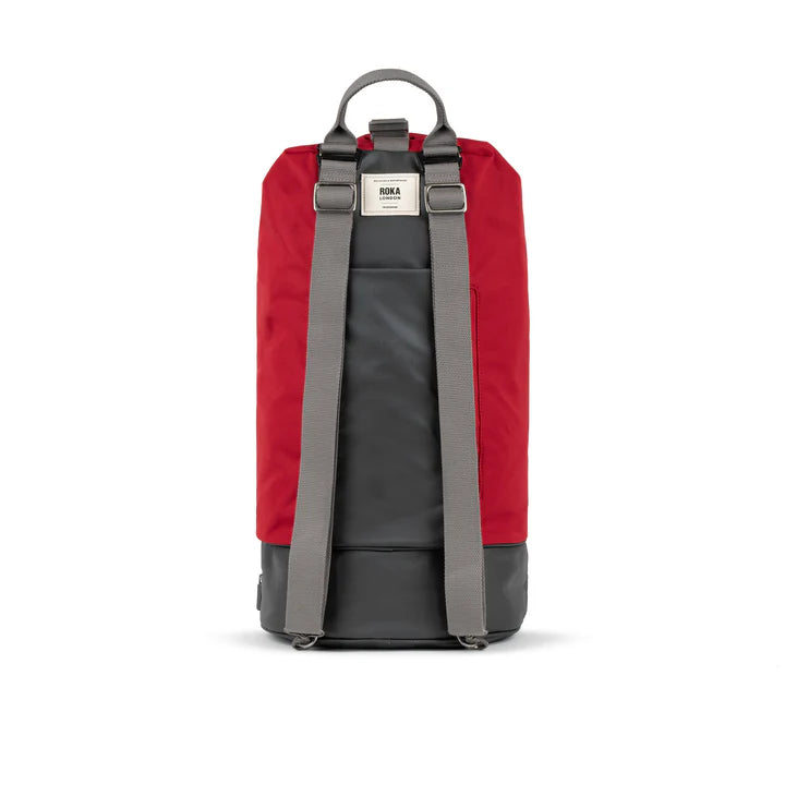 Roka London ‘Heathrow’ Mars Red Recycled Canvas