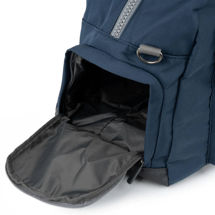 Roka London ‘Gatwick’ Deep Blue Recycled Canvas (Large)