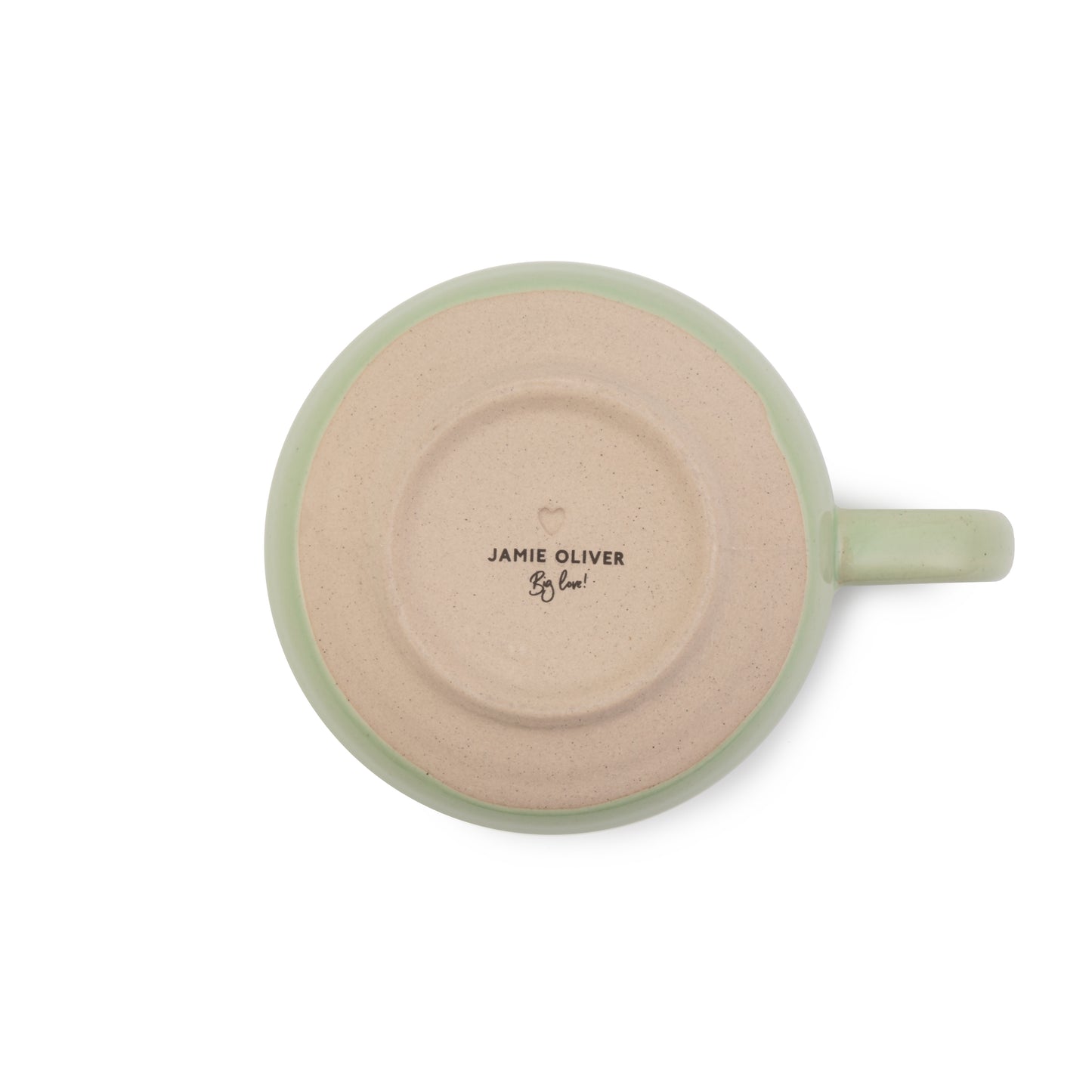 Jamie Oliver Big Love Stoneware 375ml Cosy Cuppa Mug Green