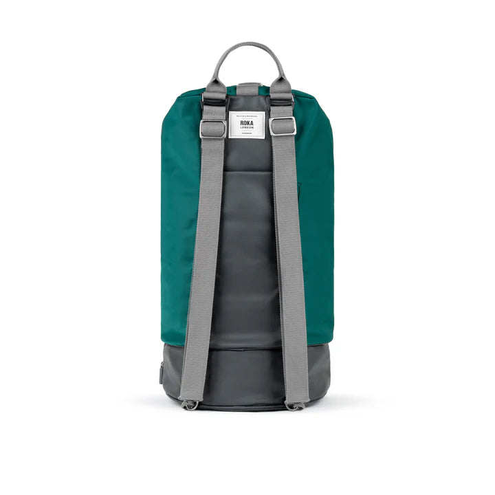 Roka London ‘Heathrow’ Teal Recycled Nylon