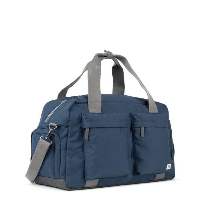 Roka London ‘Gatwick’ Deep Blue Recycled Canvas (Large)