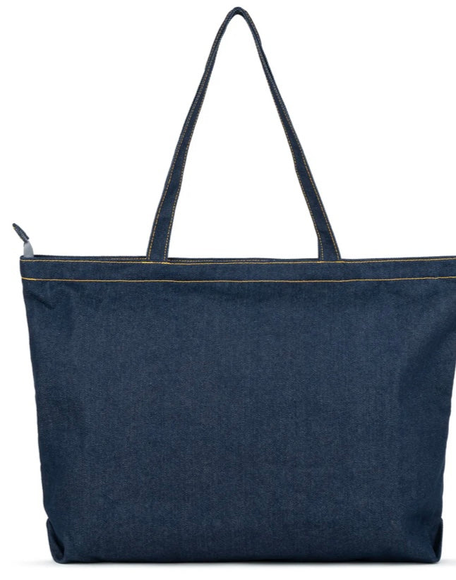 Portabello denim dark tote