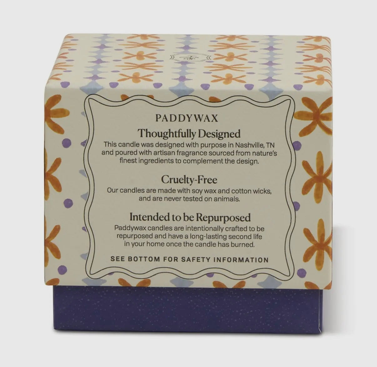 Paddywax Tulip Glass Candle - Garden & Grove