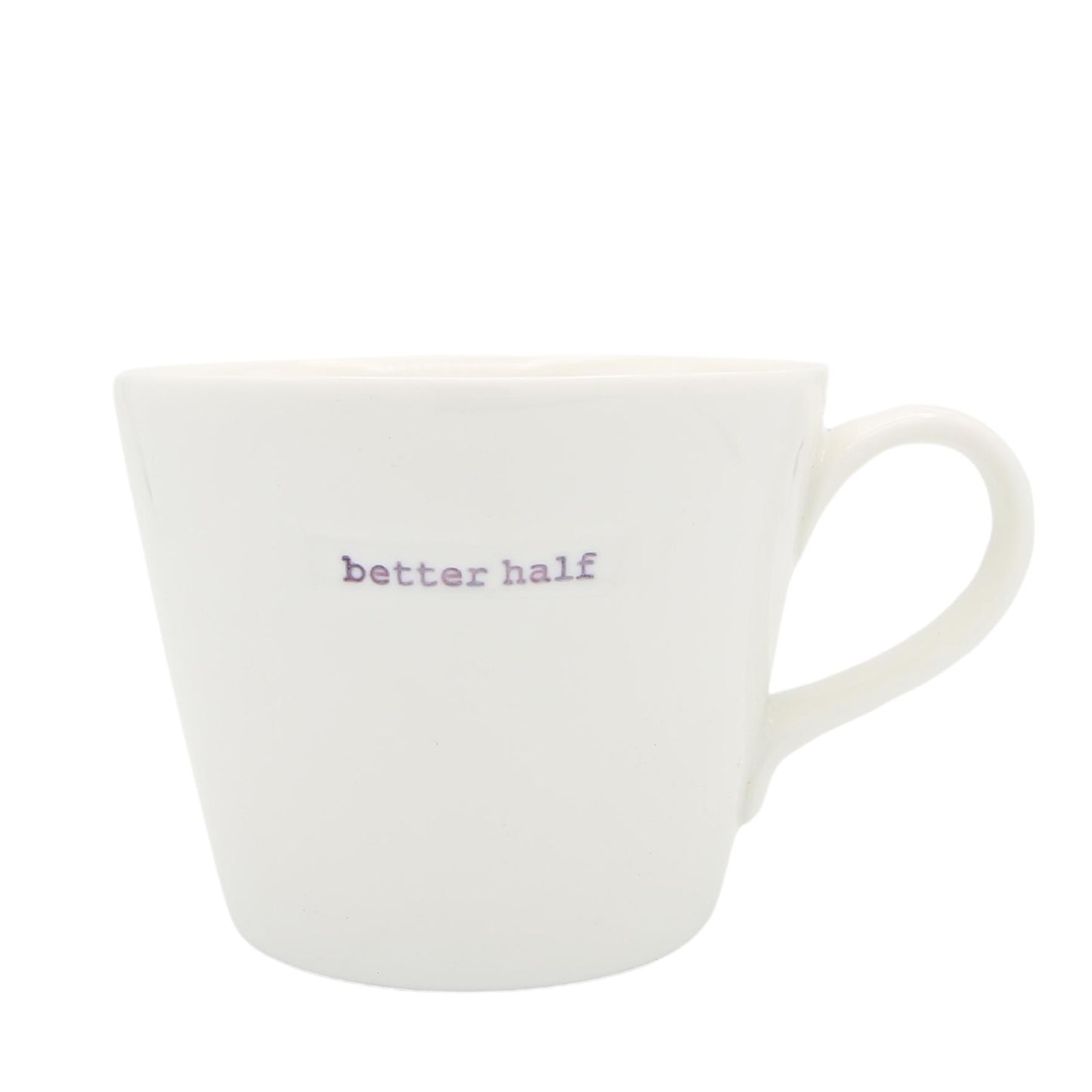 Better Half Bucket Mug by Keith Brymer Jones