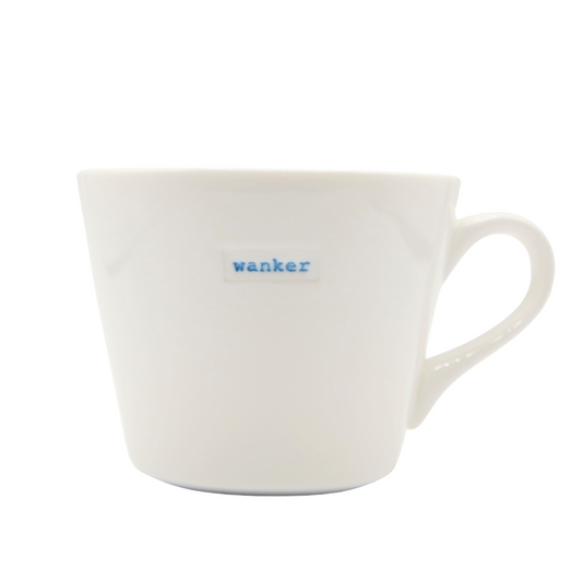 Wanker Bucket Mug by Keith Brymer Jones