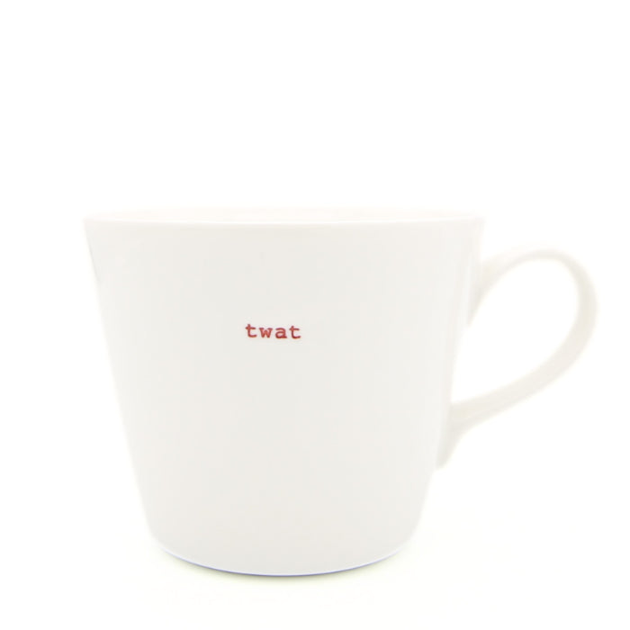Twat Bucket Mug by Keith Brymer Jones
