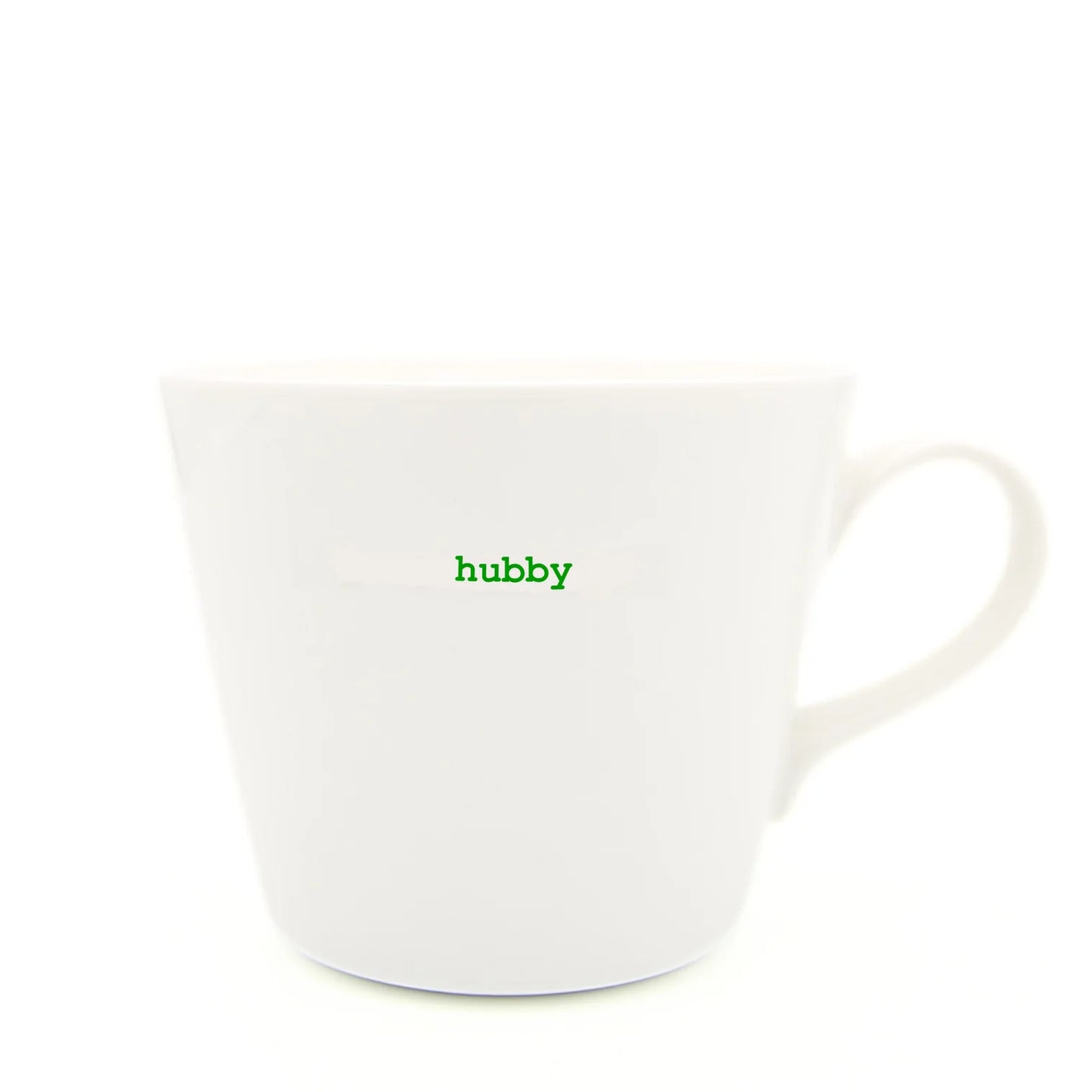 Hubby Bucket Mug by Keith Brymer Jones