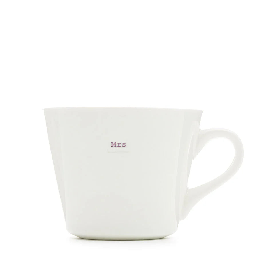Mrs Bucket Mug by Keith Brymer Jones
