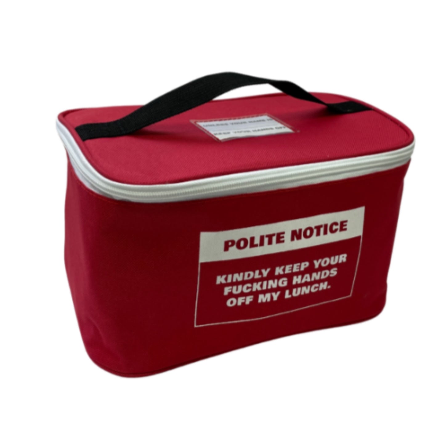 ‘Polite Notice’ Lunch Bag