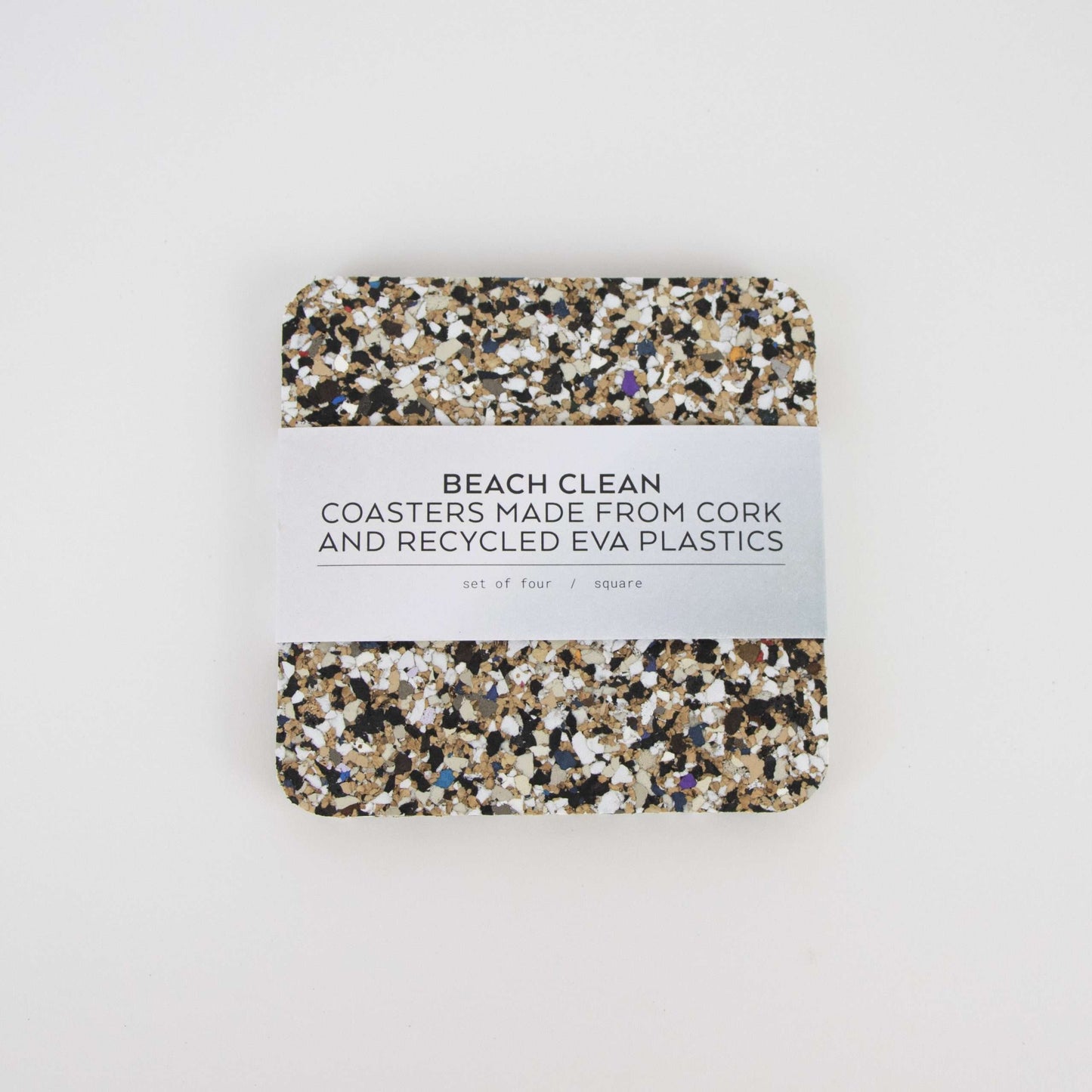 Eco Recycled Coasters | Beach Clean - Square