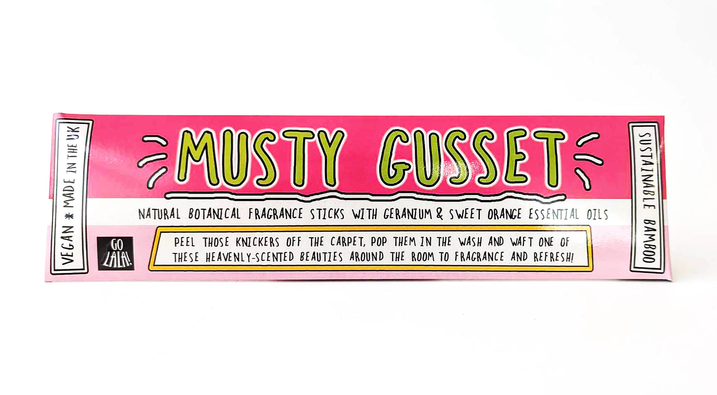 Musty Gusset Funny Smells Fragrance Sticks