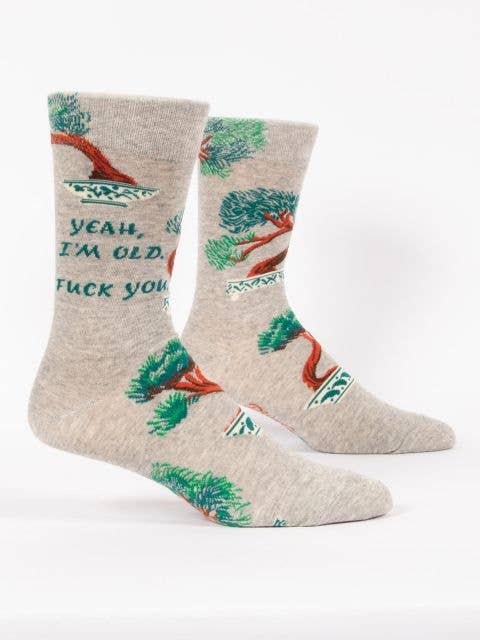 Yeah, I'm Old Men's Socks