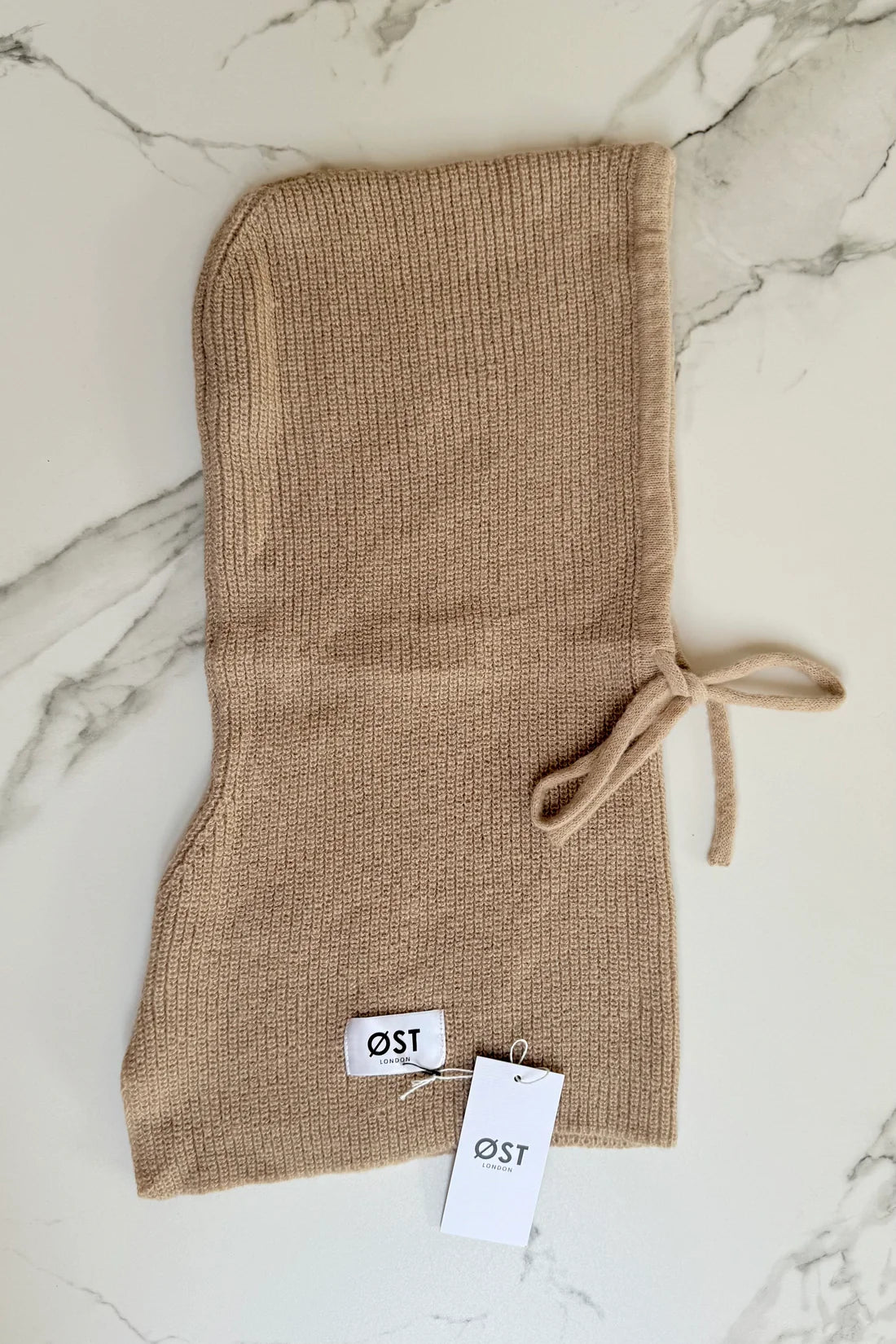 Øst Cashmere Hood Taupe