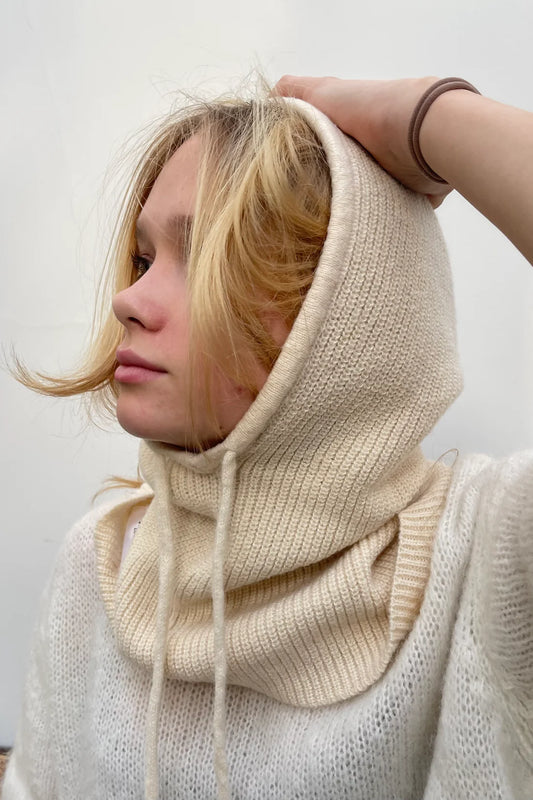 Øst Cashmere Hood Beige