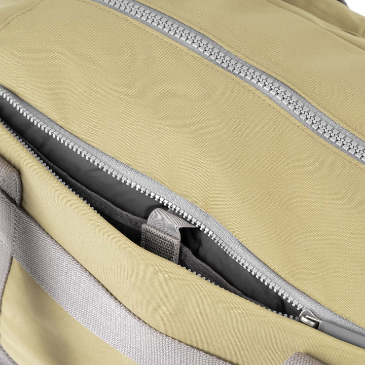 Roka London ‘Gatwick’ Khaki Recycled Canvas (Large)