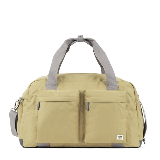 Roka London ‘Gatwick’ Khaki Recycled Canvas (Large)