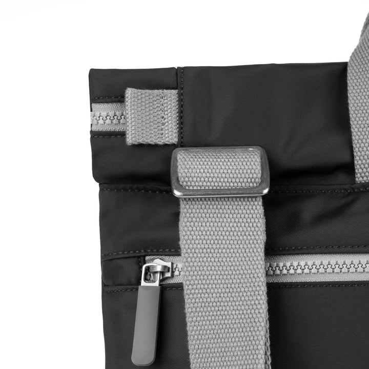 Roka London ‘Blackfriars M’ Black Recycled Nylon (Large)