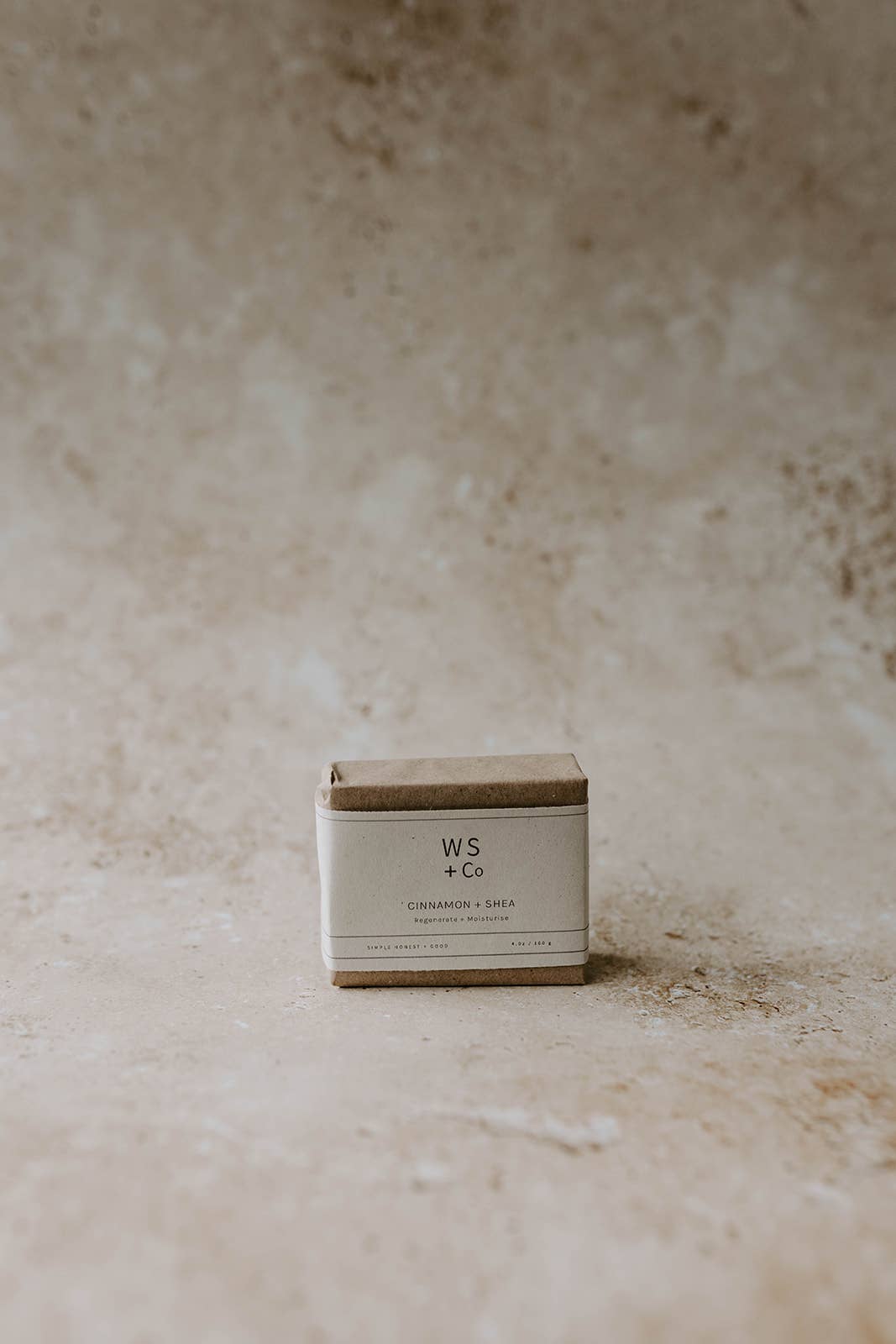 Cinnamon + Shea Soap - Vegan, Cruelty Free + Plastic Free