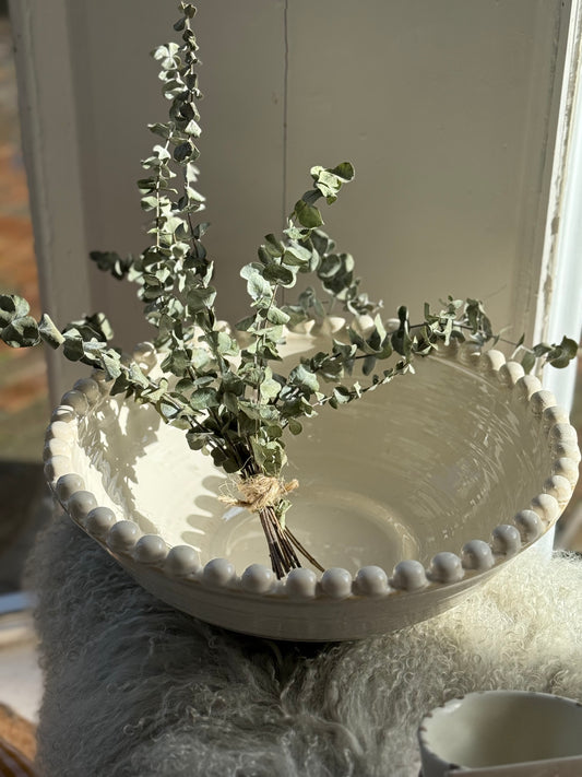 Ceramic bobble bowl