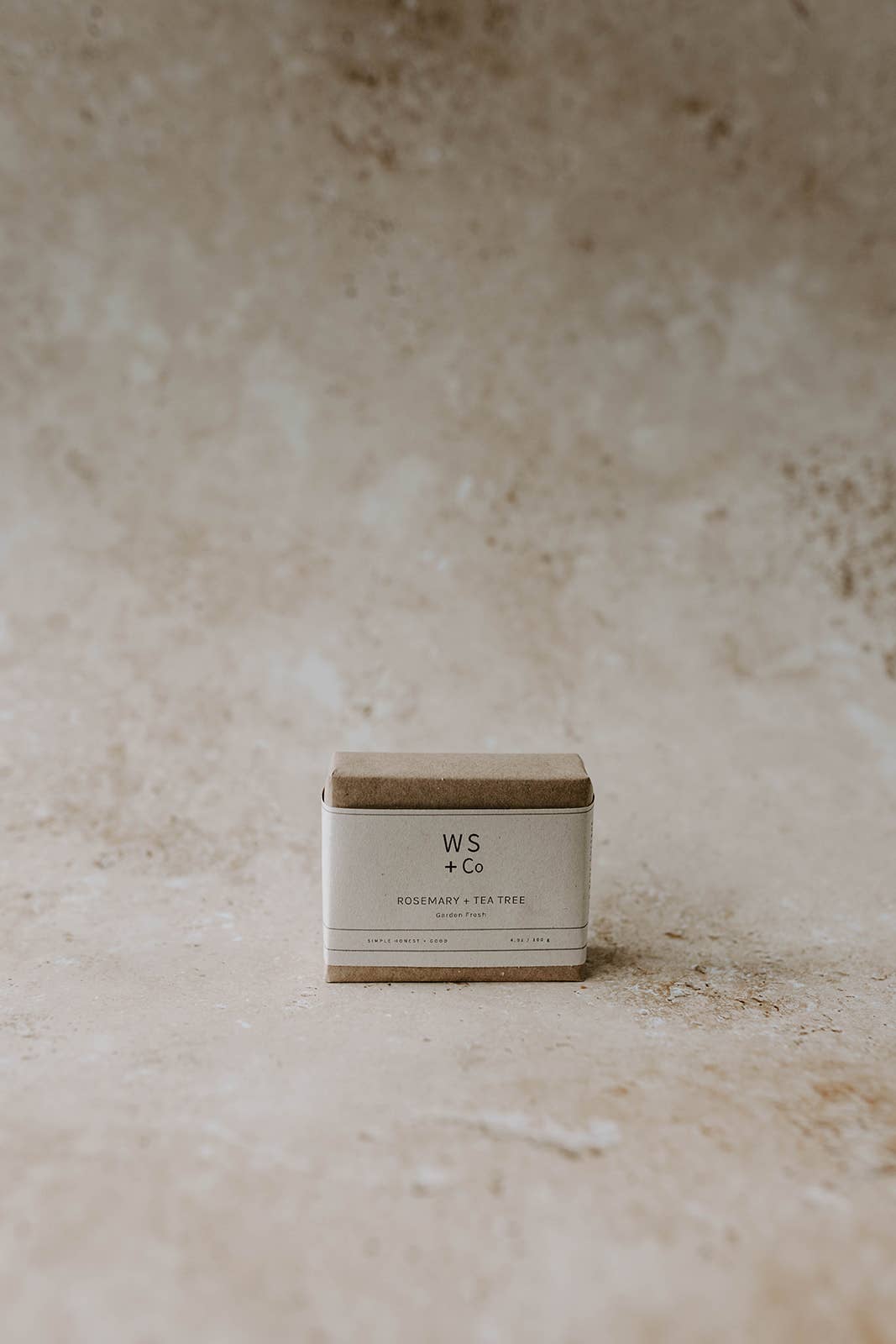 Rosemary + Teatree Soap - Vegan, Cruelty Free + Plastic Free