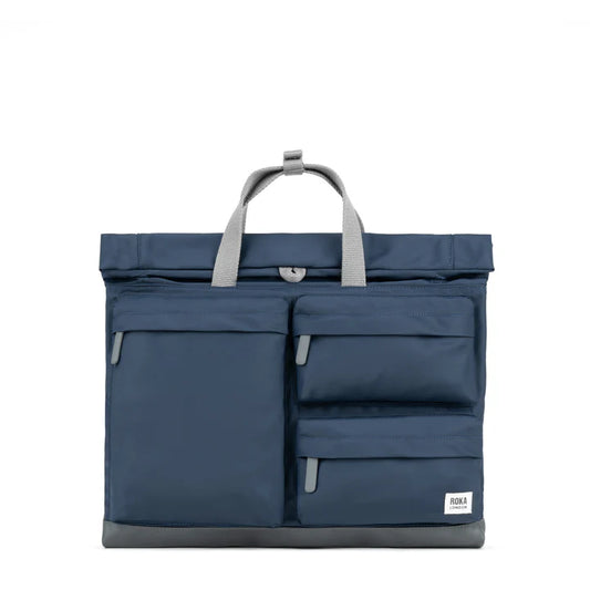 Roka London ‘Blackfriars M’ Midnight Recycled Nylon (Large)