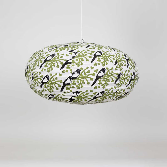 Pica Pica oval lampshade by A World of Craft