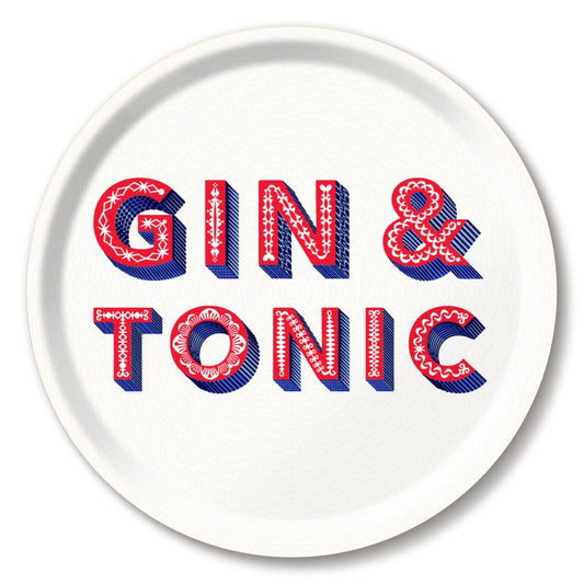 ‘Gin & Tonic’ Tray - White