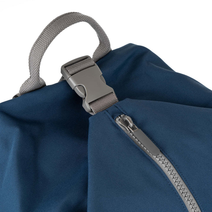 Roka London ‘Heathrow’ Deep Blue Recycled Canvas