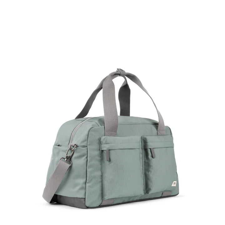 Roka London ‘Gatwick’ Pewter Recycled Canvas (Medium)