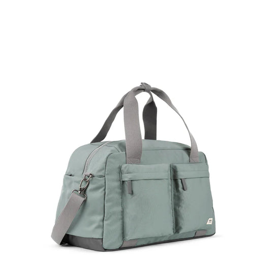 Roka London ‘Gatwick’ Pewter Recycled Canvas (Medium)