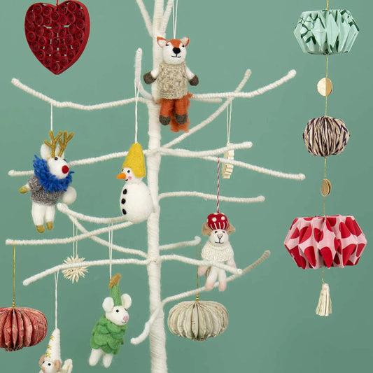 A World Of Craft Felt Christmas Ornaments