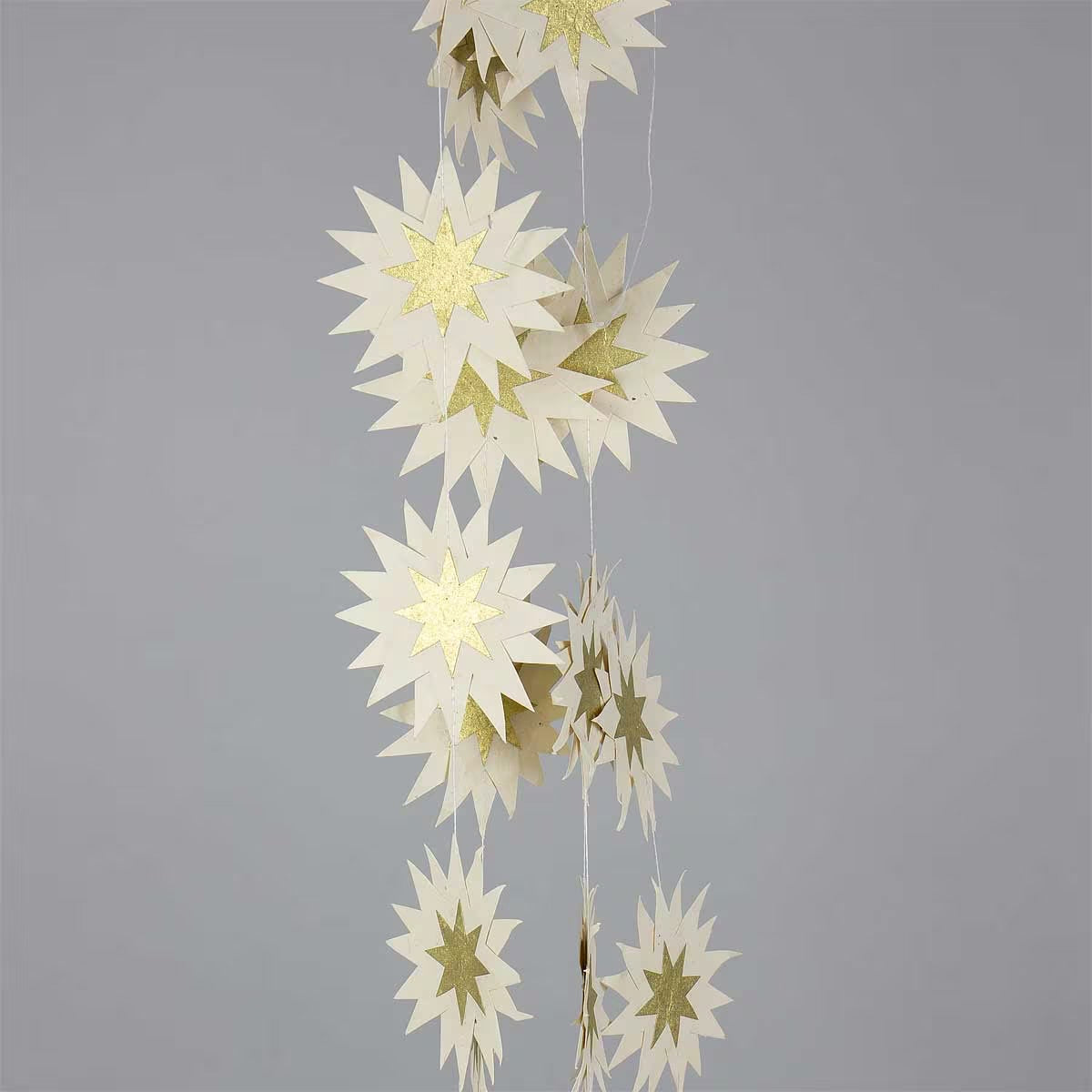 FALLING STAR Girlang, offwhite/gold